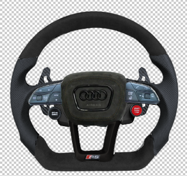 Volant personnlisé Audi RS4 - Modèle Q - Laurent besnier - 20/2