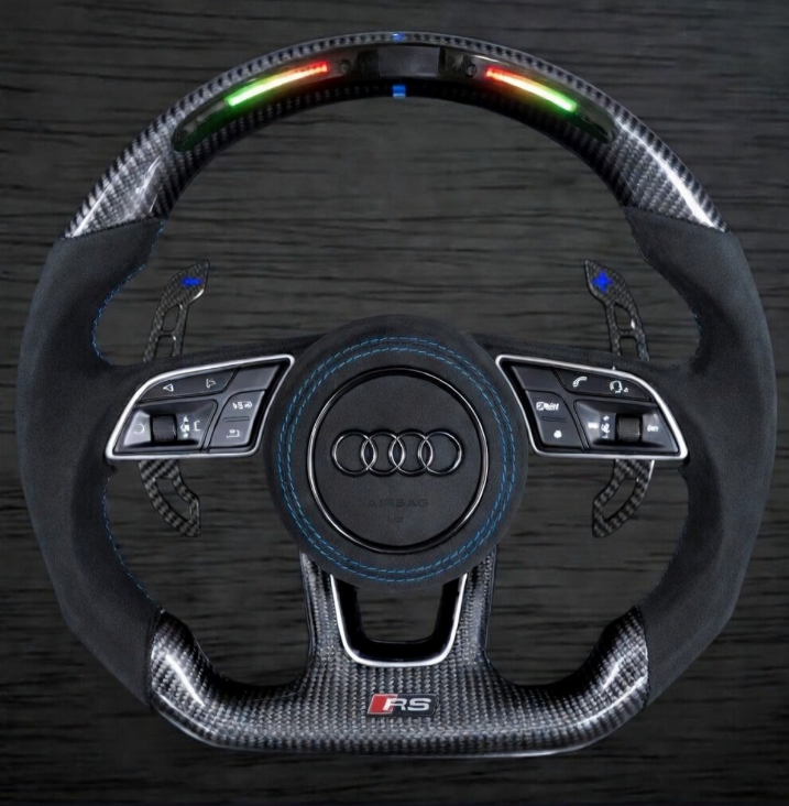 Volant personnalisé AUDI Christophe Cochet - 06/04