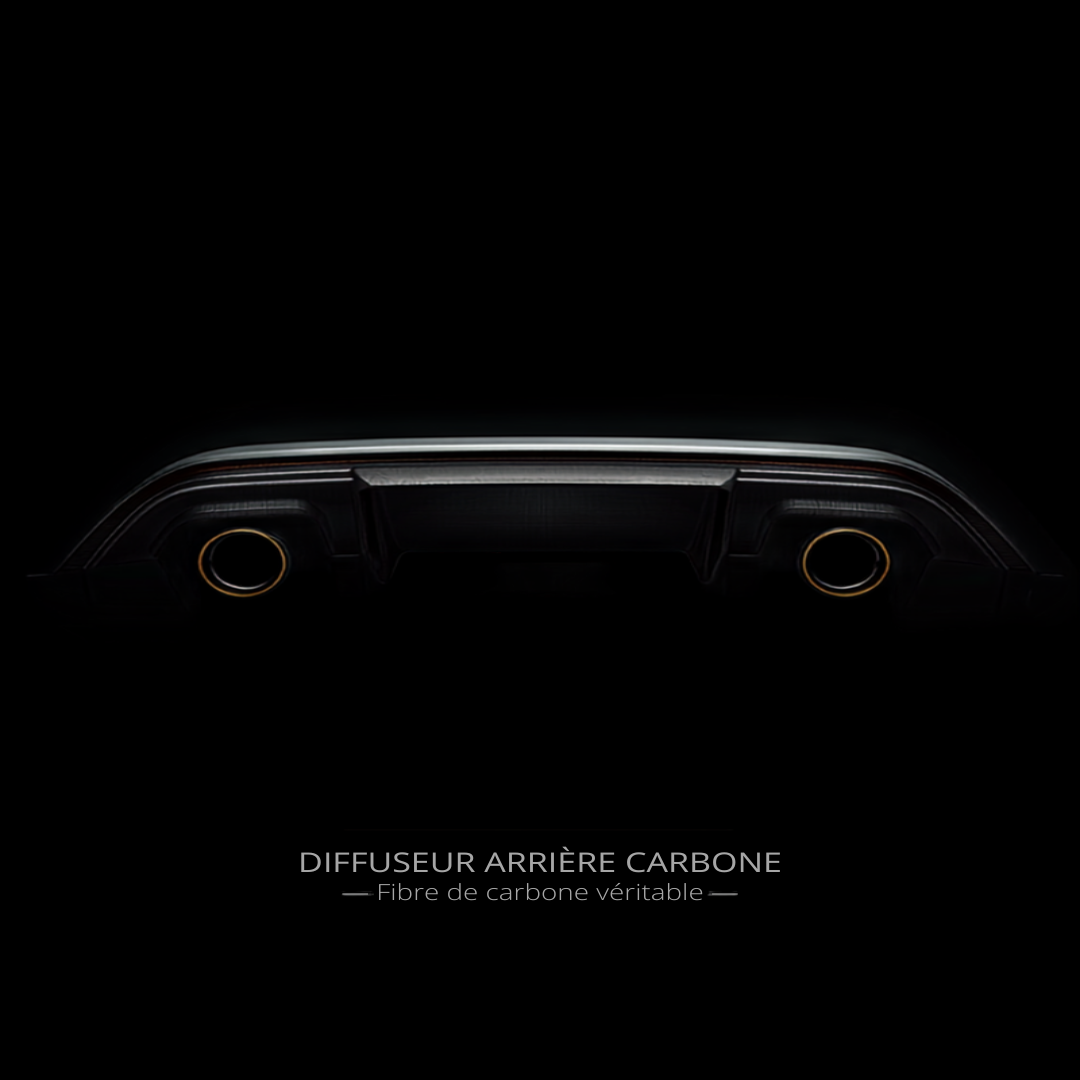 Diffuseur arrière fibre de carbone BMW M3 M4 F80 F82