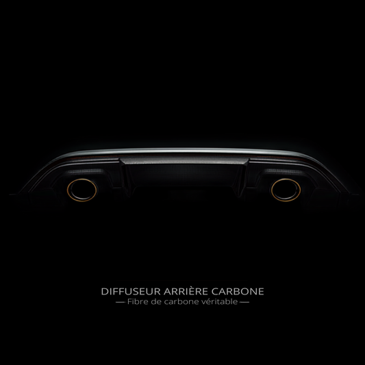 Diffuseur arrière fibre de carbone BMW M3 M4 F80 F82