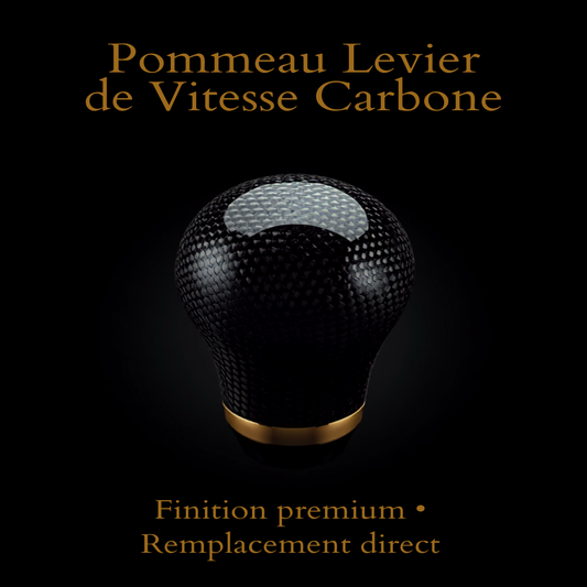 Pommeau levier de vitesse carbone BMW Série G