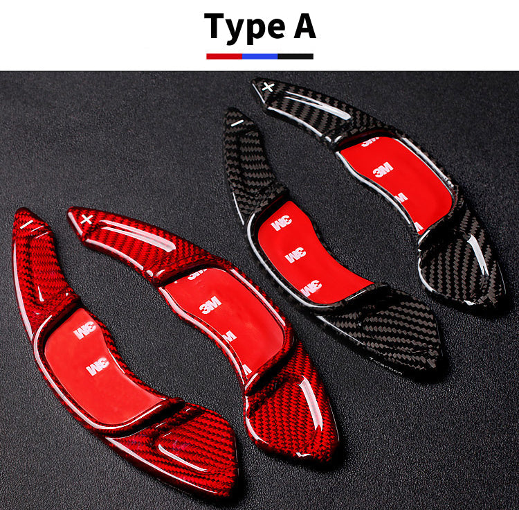 Palettes au Volant Carbone - VW Golf 6, Golf 7, CC, Scirocco, Tiguan, Polo