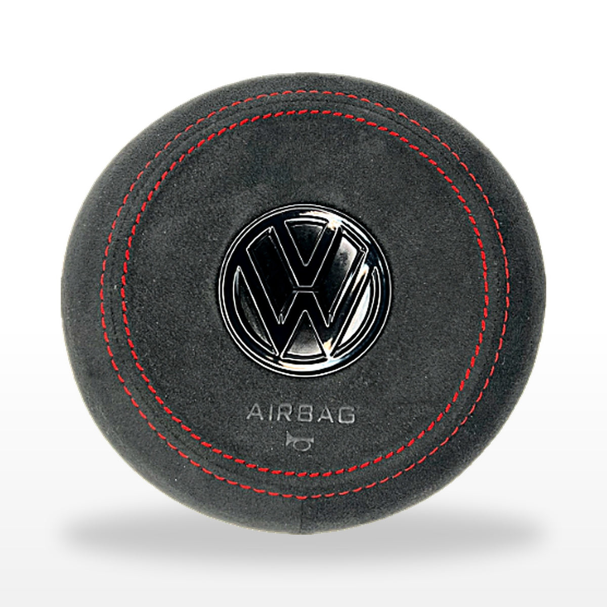 Couvercle d'Airbag Alcantara, Cuir ou Carbone - VW Golf 7, Polo, Tiguan, Scirocco