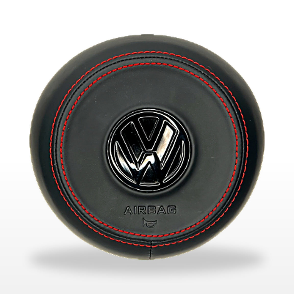 Couvercle d'Airbag Alcantara, Cuir ou Carbone - VW Golf 7, Polo, Tiguan, Scirocco