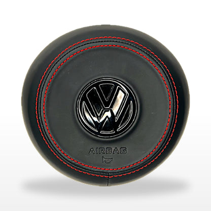 Couvercle d'Airbag Alcantara, Cuir ou Carbone - VW Golf 7, Polo, Tiguan, Scirocco