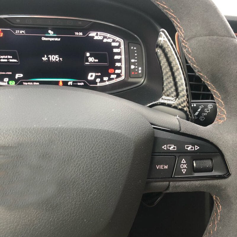 Palettes au Volant Carbone - Seat Ibiza 6F 2015-2020