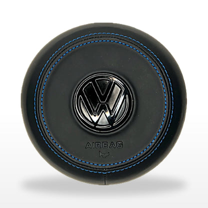 Couvercle d'Airbag Alcantara, Cuir ou Carbone - VW Golf 7, Polo, Tiguan, Scirocco