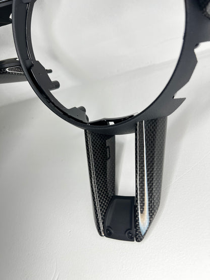 Garniture Centrale de Volant Carbone - Porsche 992 GT3, GT3 RS, GTS