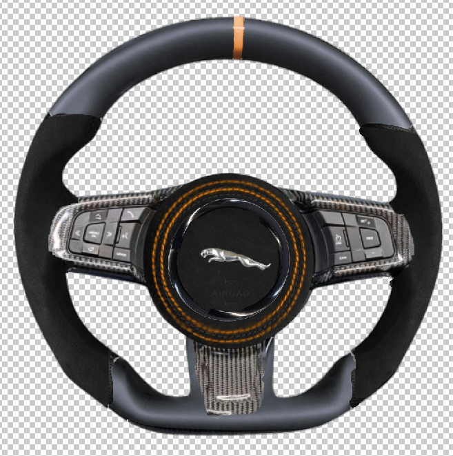 Volant personnalisé Jaguar - Fabrice