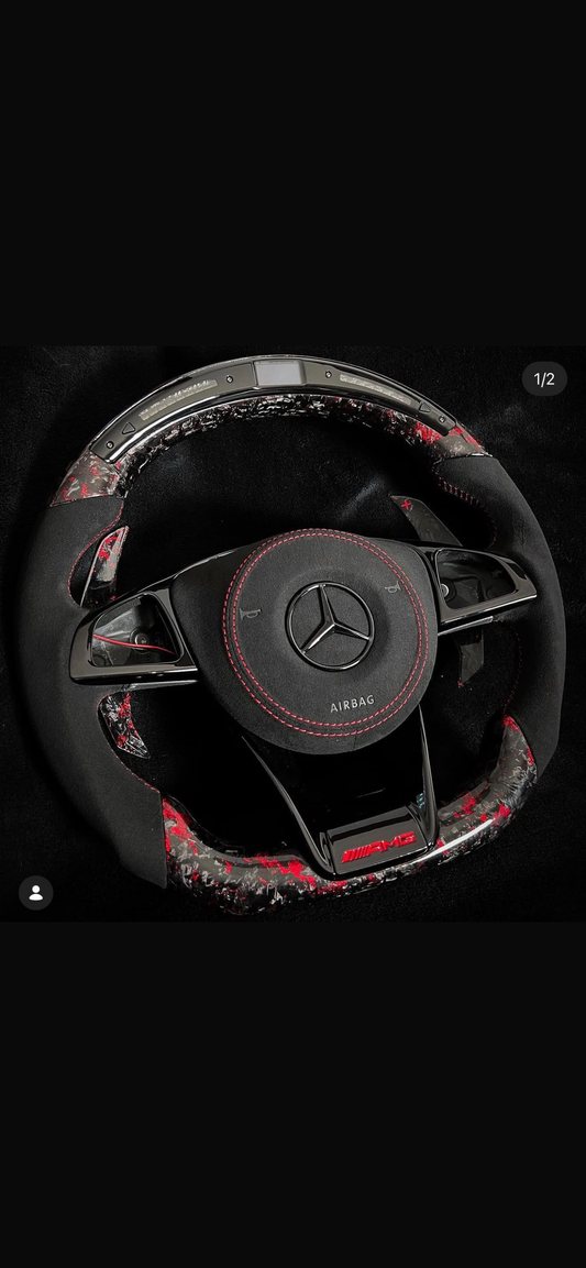 Volant personnalisé AMG: Evan Faignot