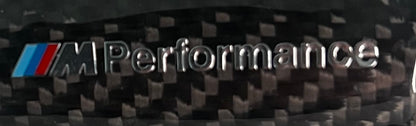 Garniture Centrale de Volant Carbone BMW - logo M Performance