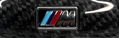 Garniture Centrale de Volant Carbone BMW - logo M