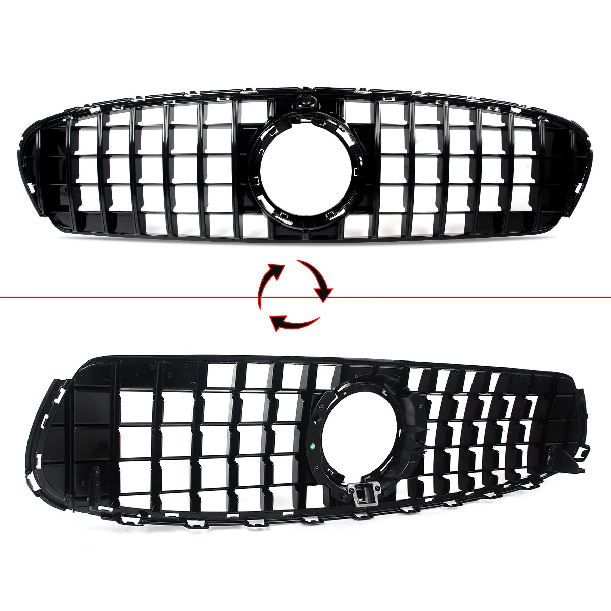 Calandre Noir pour Mercedes GLC