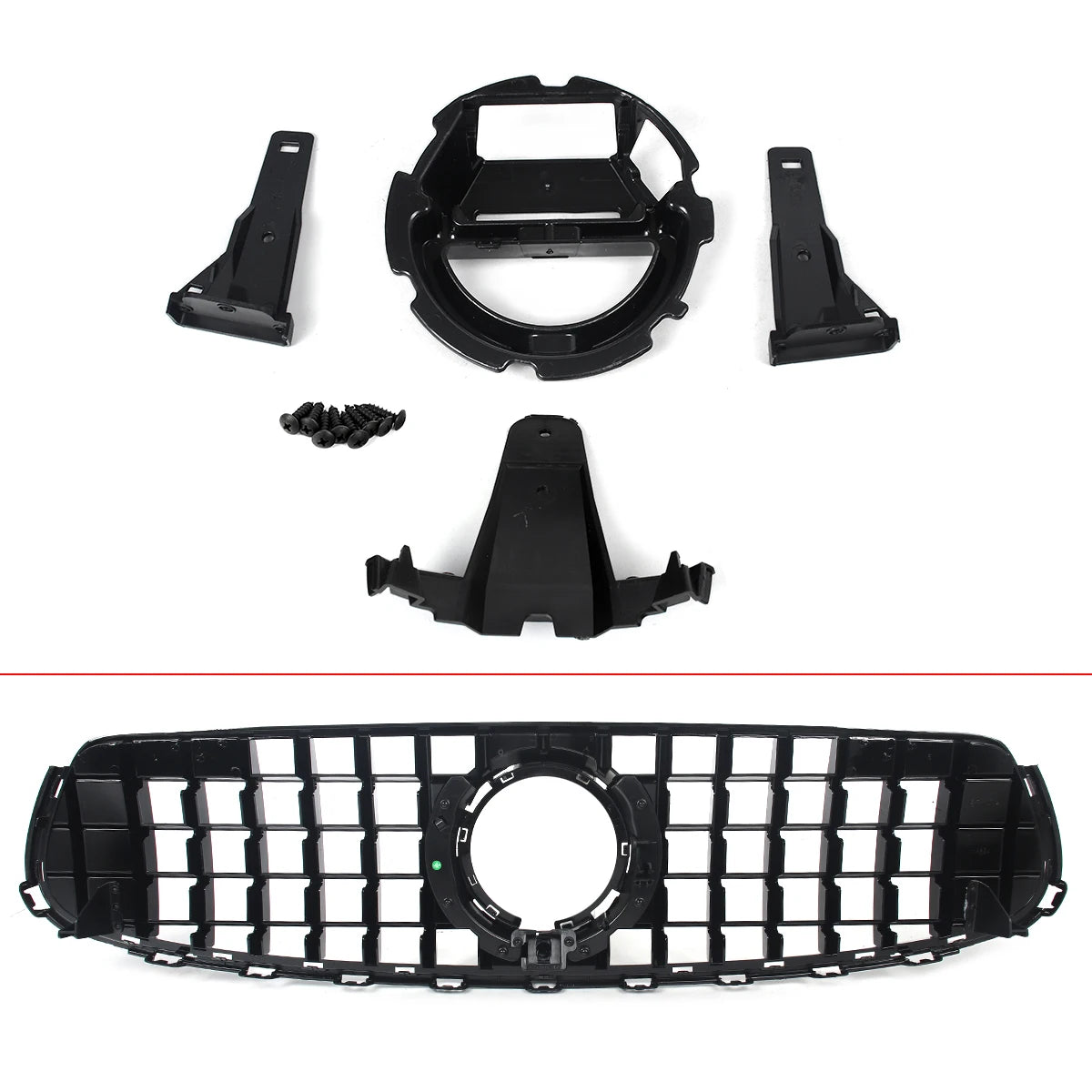 Calandre Noir pour Mercedes GLC