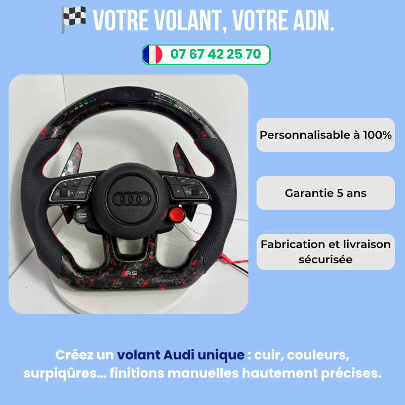 Volant Personnalisé Audi A7/RS7/S7
