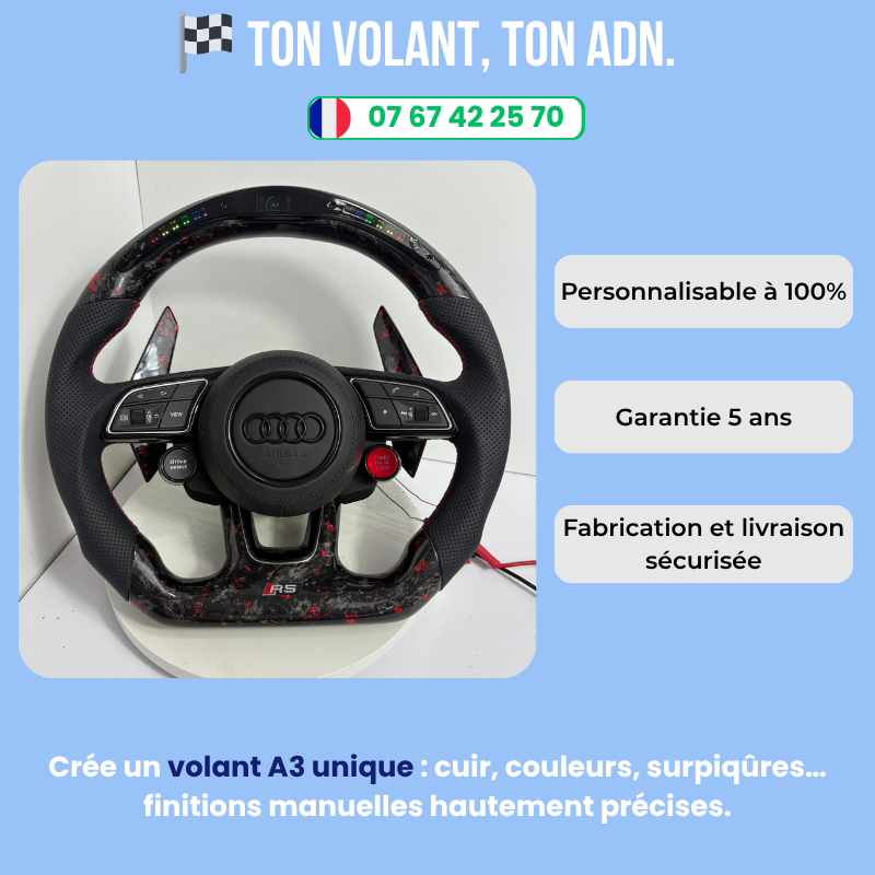 Volant Audi A3/RS3/S3