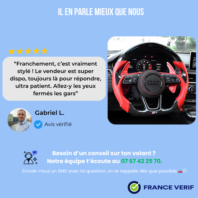 Volant Audi A3/RS3/S3