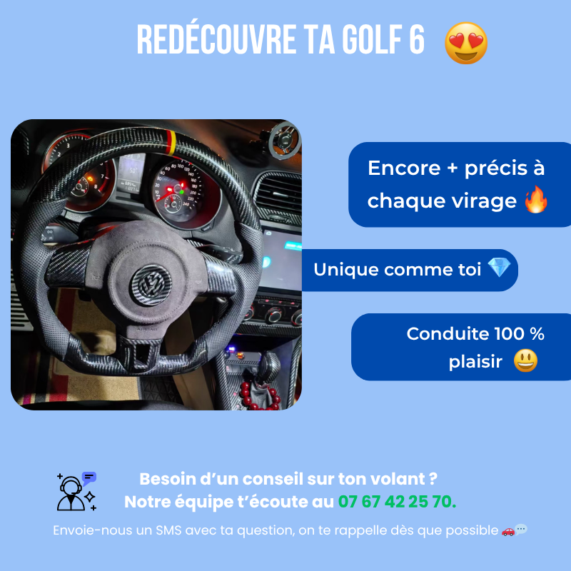 Volant Golf 6 GTD/GTI/R