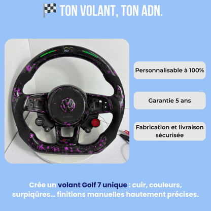 Volant Personnalisé Golf 7 GTD/GTI/R
